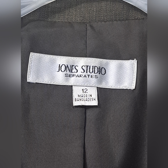 JONES STUDIO SEPARATES DOUBLE BREASTED BLAZER SZ 12 - Picture 11 of 11